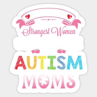 Autism Moms  Awareness Support Sticker